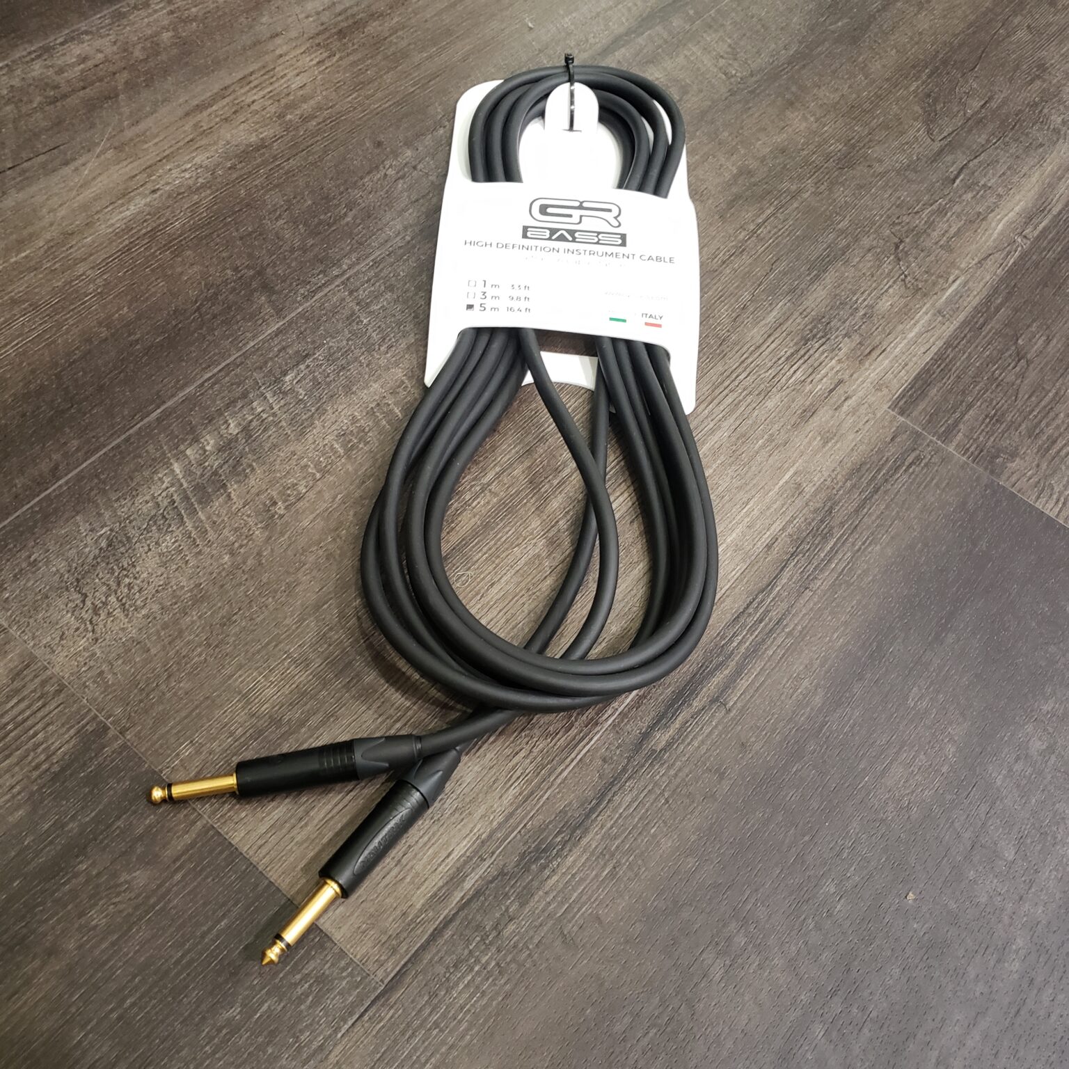 GR Bass Guitar Lead 5M Bass Gear Direct