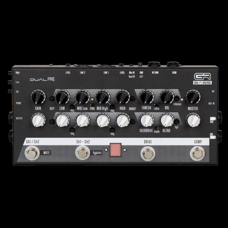 GR Bass Dual Preamp Bass Gear Direct